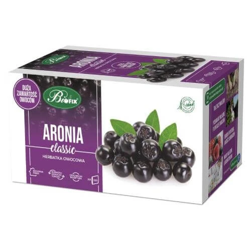 BiFix Classic Chokeberry ceai de fructe, 20x2.5g