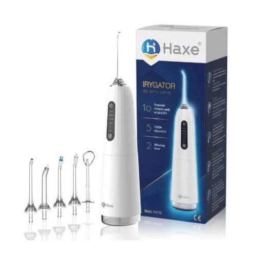 Irigator oral fără fir HAXE HX718 alb, 1 buc