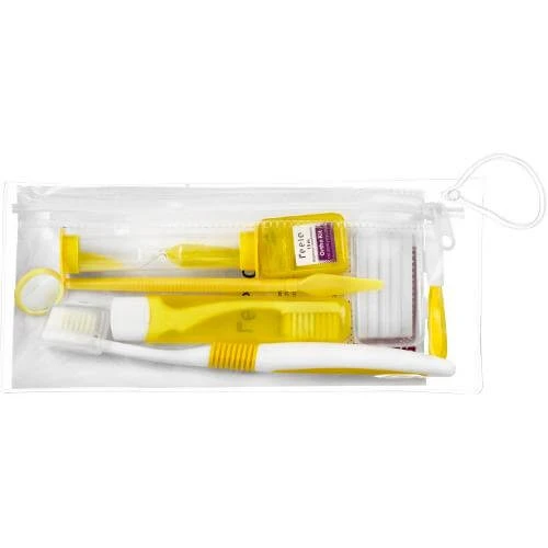 FEELO Ortho Kit în geantă cosmetică galbenă