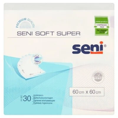 SENI SOFT PADDERS 60x60cm, 30pcs. - Tampoane igienice
