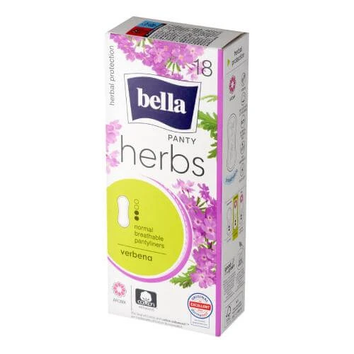 BELLA Herbs Panty Normal Verbena Tampoane sanitare ultra-subțiri, 18 buc
