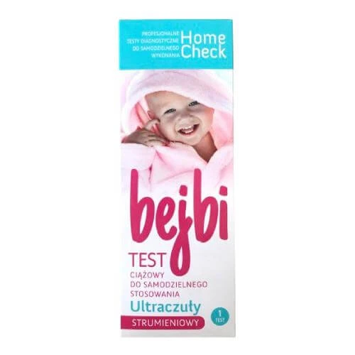 Home Check Bejbi Test de sarcină în flux ultrasensibil, 1 buc