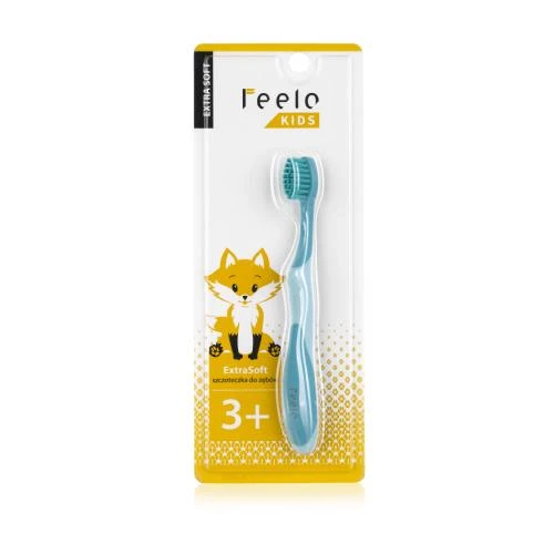 Periuță de dinți FEELO Kids Extra Soft pentru copii 3+