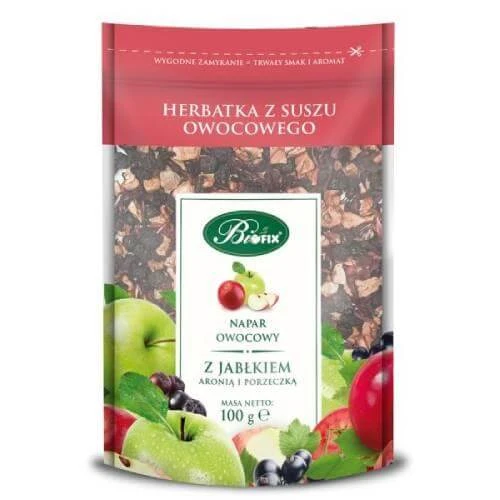 BiFix Infuzie de fructe cu măr, chokeberry și coacăz, 100g