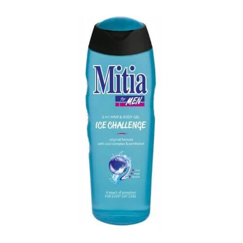 MITIA For Men 2-in-1 Gel de duș și șampon Ice Challenge, 400ml