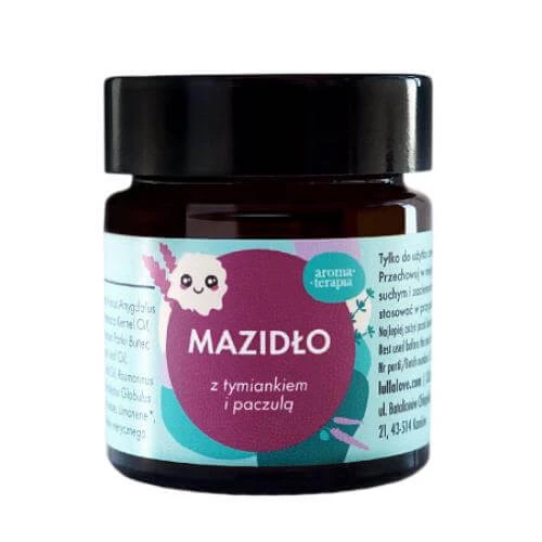 LULLALOVE Unguent cu cimbru și patchouli, 30ml