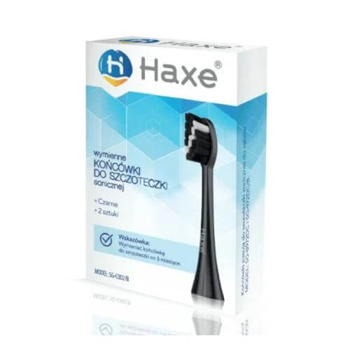 Sfaturi pentru periuța de dinți sonică HAXE SG-B972DC negru, 2 buc