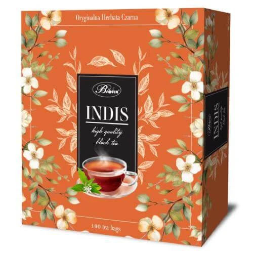 BiFix INDIS Ceai negru, 200g (100x2g)