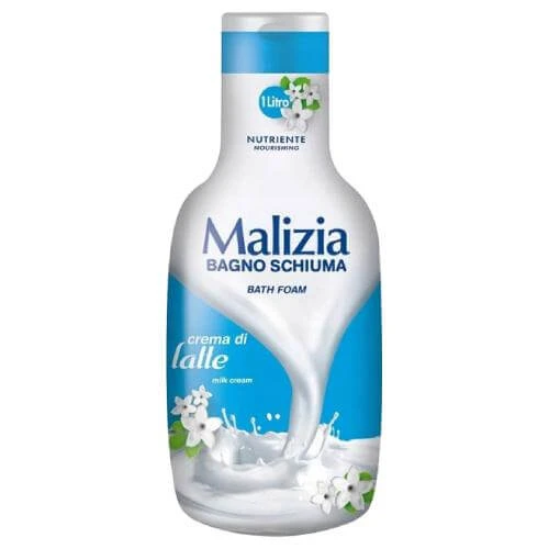 Loțiune de baie cu spumă de lapte Malizia, 1000ml