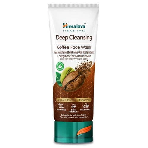 Gel de curățare facială cu cafea pentru curățare profundă HIMALAYA, 100 ml