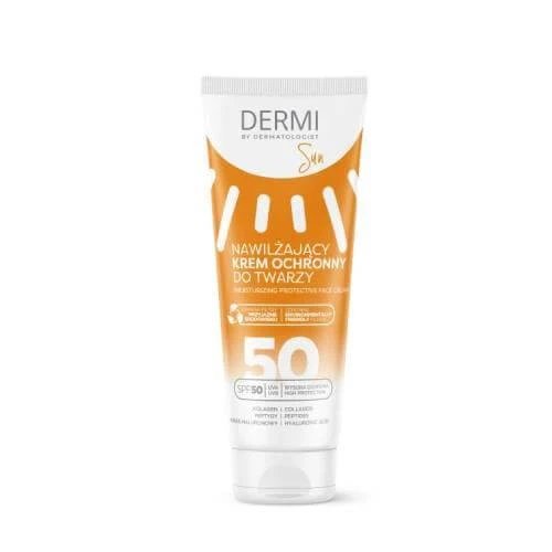Dermi Sun Cremă de față hidratantă SPF 50, 50 ml
