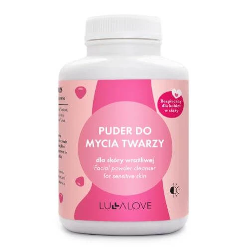 LULLALOVE Pudră de spălare a feței - Zmeură, 75g