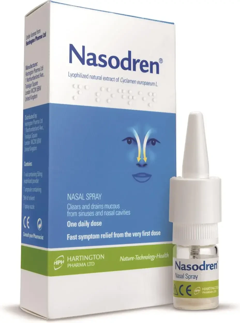 NASODREN spray nazal 50mg, 1 pachet