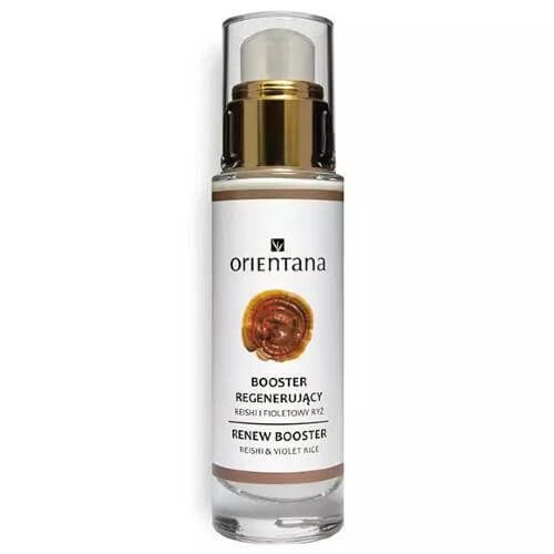 Orientana Regenerating Night Booster Reishi și orez violet, 30ml
