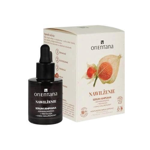 ORIENTANA Ser de hidratare pentru față-ampoule, 30 ml