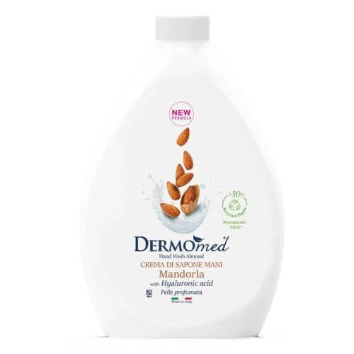 Dermomed Săpun de mâini cu migdale, rezervă, 1000 ml