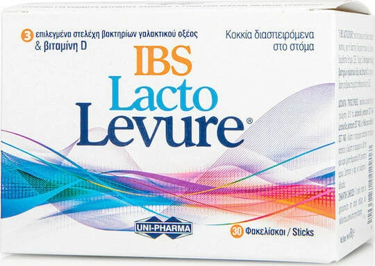 UNI-PHARMA Lacto Levure IBS Probiotice 30 pliculețe