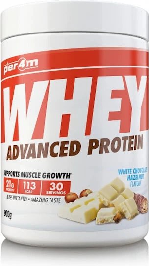 Per4m Whey Advanced Protein Proteină Din Zer cu Aromă Brioșă cu afine 900gr