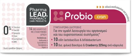 Pharmalead Probio Cran Probiotice 14 capace