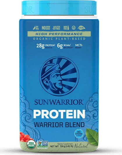 Sunwarrior Warrior Blend Organic Fără Gluten & Lactoză 750gr