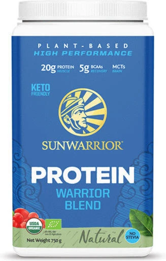 Amestec Proteic Warrior Blend Natural 750g Sunwarrior Bio
