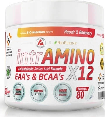 SCN IntrAmino x12 320 Capsule Unflavoured