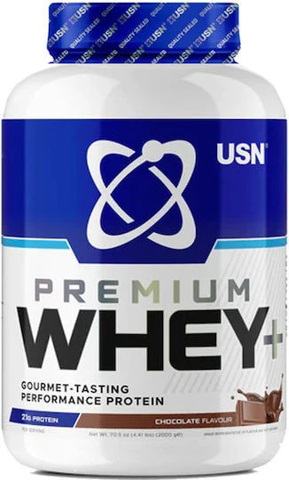 USN Whey+ Premium Proteină Din Zer cu Aromă Ciocolata 2kg