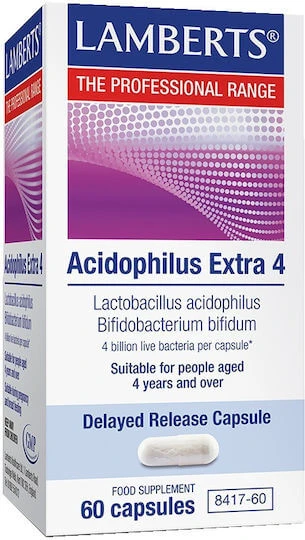 Lamberts Acidophilus Extra 4 Probiotice 30 capace