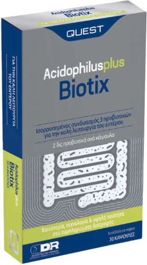 Quest Acidophilus Plus Probiotice 30 capace
