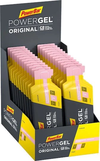 PowerBar Powergel Original Căpșună Banană 24x1.7083333333333333gr