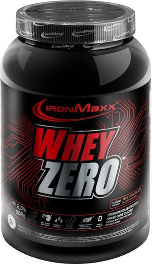 IronMaxx Whey Zero Proteină Din Zer cu Aromă Ciocolată cu lapte 908gr