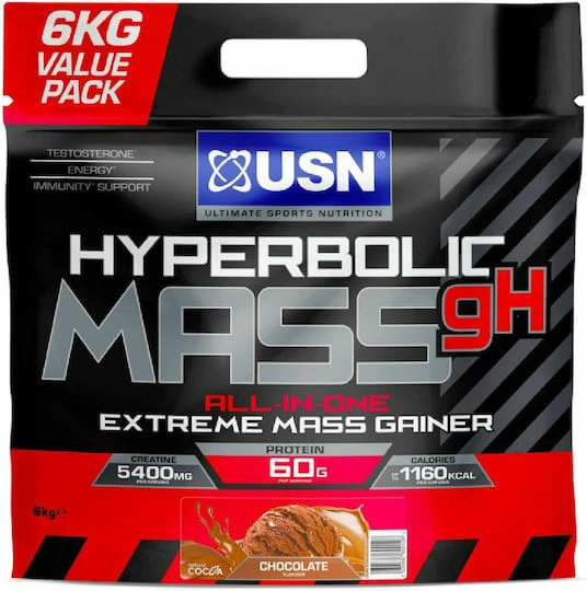 USN Hyperbolic Mass GH cu Creatină & Aromă Vanilie 6kg