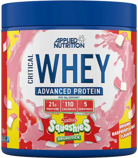 Applied Nutrition Critical Whey Proteină Din Zer Fără gluten cu Aromă Swizzles Squashies Drumstick 150gr