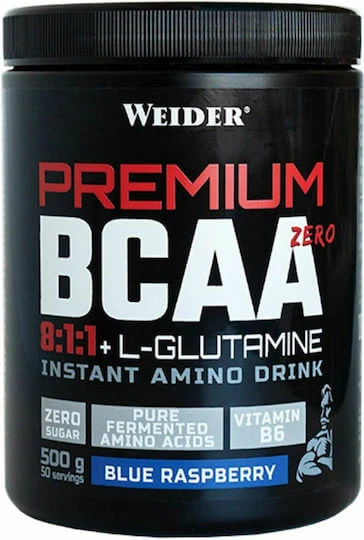 Weider Premium BCAA Zero 500gr Zmeură albastră