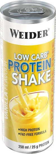 Weider Low Carb Shake cu Aromă Vanilie 250ml