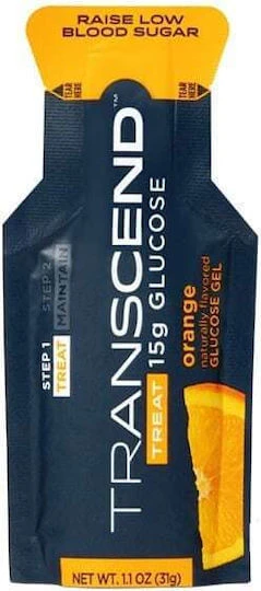 Transcend Glucose Gel Portocaliu 15gr