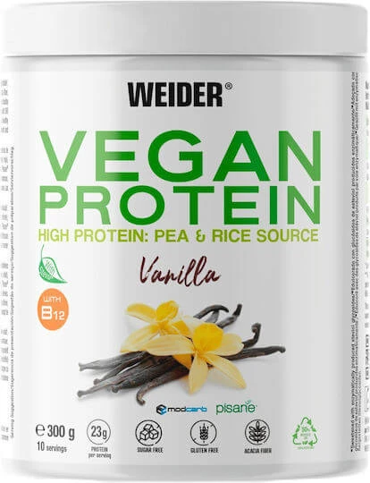 Weider Vegan Protein Fără Gluten & Lactoză cu Aromă Vanilie 300gr