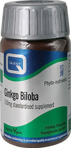 Quest Ginkgo Biloba 150mg 30 file