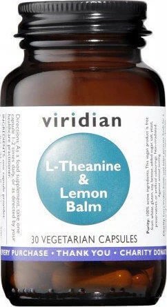 Viridian L-Theanine & Lemon Balm 30 Capsule