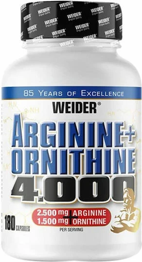 Weider Arginine Ornithine 4000 180 Capsule