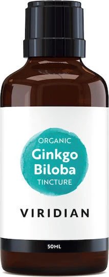 Viridian Tinctură Ginkgo Biloba 50ml