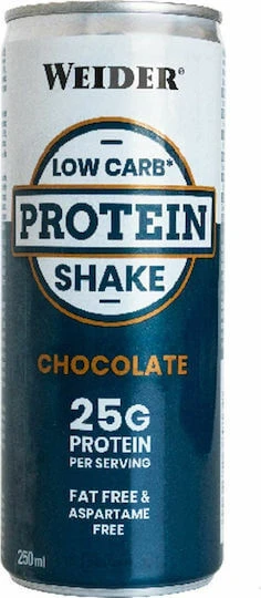 Weider Low Carb Shake cu Aromă Ciocolată cu lapte 250ml