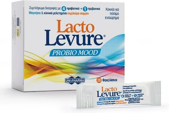 UNI-PHARMA LactoLevure Probio Mood Probiotice 20 pliculețe