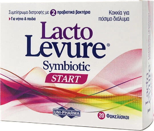 UNI-PHARMA Lacto Levure Symbiotic Start Probiotice pentru Copii 20 pliculețe