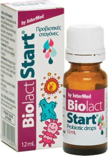 InterMed Biolact Start Probiotice pentru Copii și Bebeluși 12ml