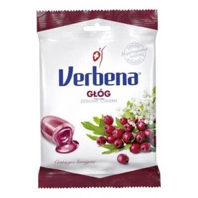 VERBENA Pastiluțe de păducel - 60 g