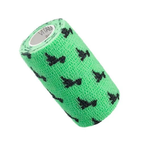 VITAMMY Autoband Elastic Cohesive Bandage 10cm x 450cm Dinosaurs