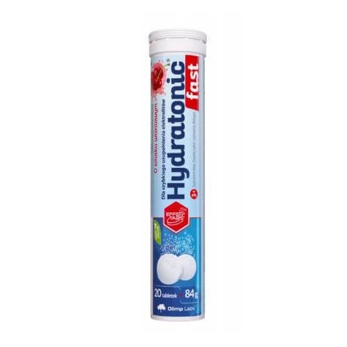 OLIMP Hydratonic Fast, 20 comprimate aromă de cireșe