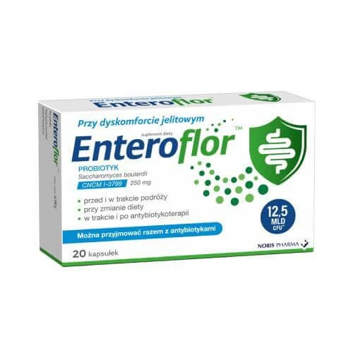 NORIS PHARMA Enteroflor, 20 capsule