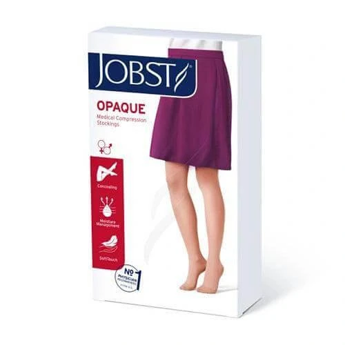JOBST OPAQUE șosete lungi de compresie pentru genunchi CCL1 caramel, mărimea 2 ZP